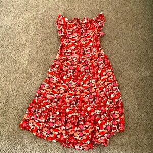 Pinch midi length dress